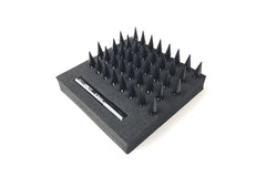 CKD0610 KAOS Black Bullet Spiked Wheel Lugs (M2.5mm studs. W/Tool. 40pcs) - HeliDirect