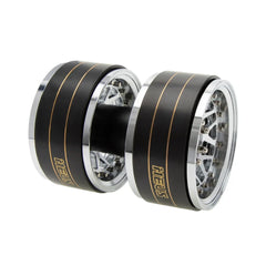 MEUS Racing Brass Aluminum 1.9″ Beadlock Wheels Supports Front Rear Twin Wheels for 1/10 TRX-4 TRX-6 SCX10 GEN7 GEN8 D90