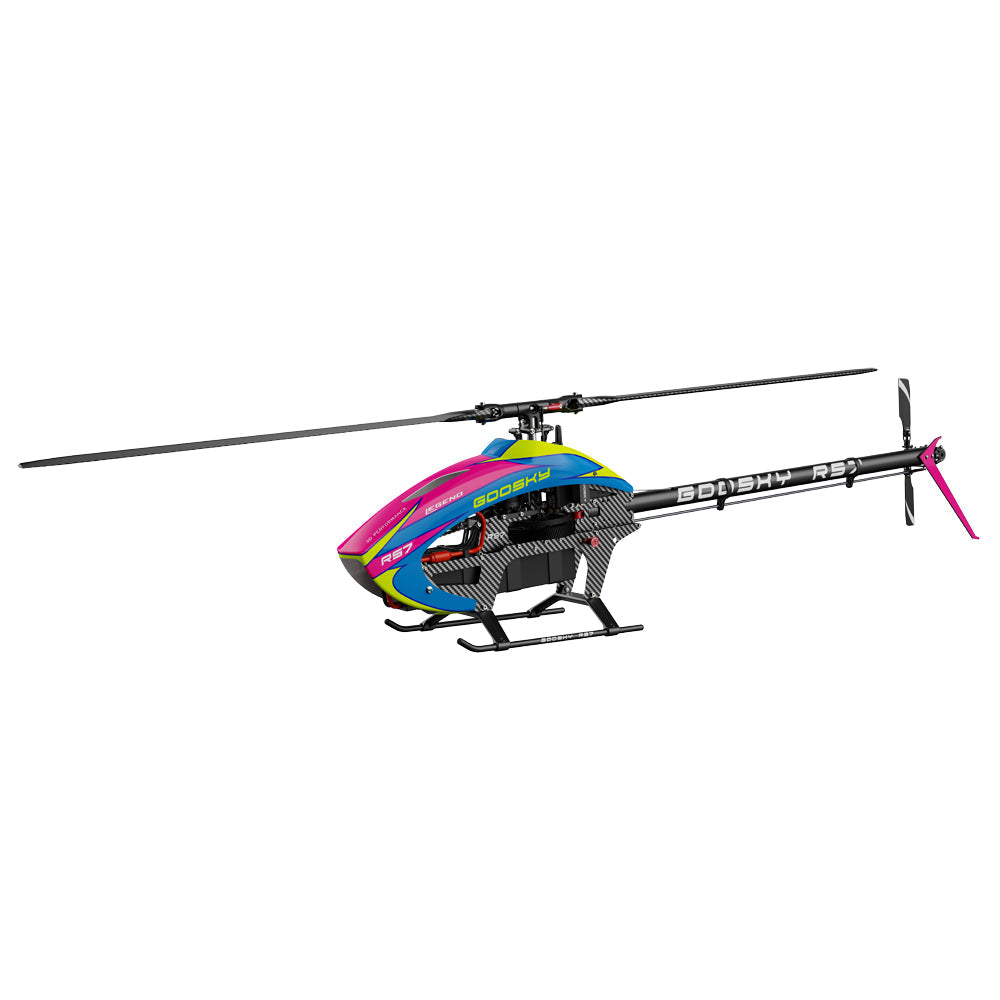 Goo-sky Legend RS7 Helicopter Kit w/o Blades - Pink - HeliDirect