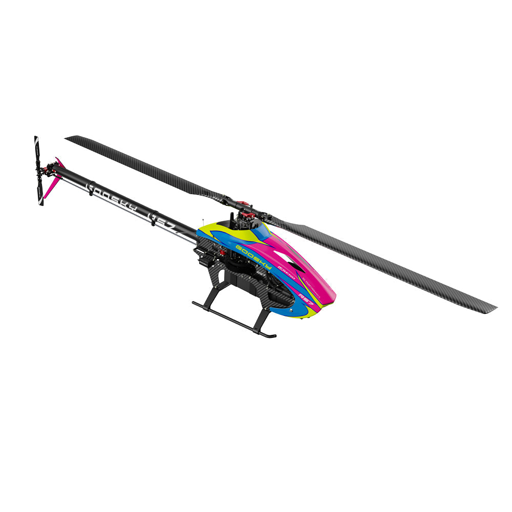 Goo-sky Legend RS7 Helicopter Kit w/o Blades - Pink - HeliDirect