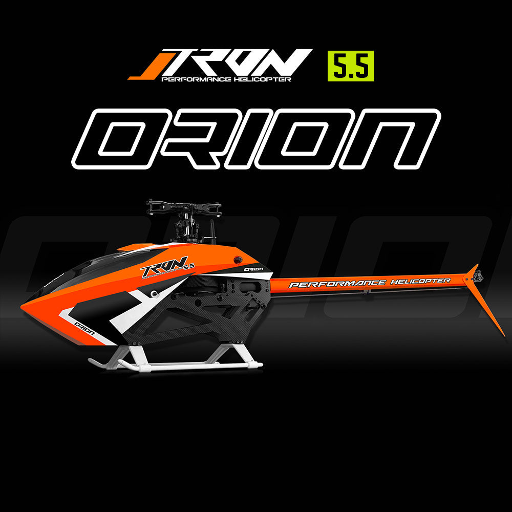 Tron 5.5 ORION Helicopter Kit (w/o Blades) - HeliDirect