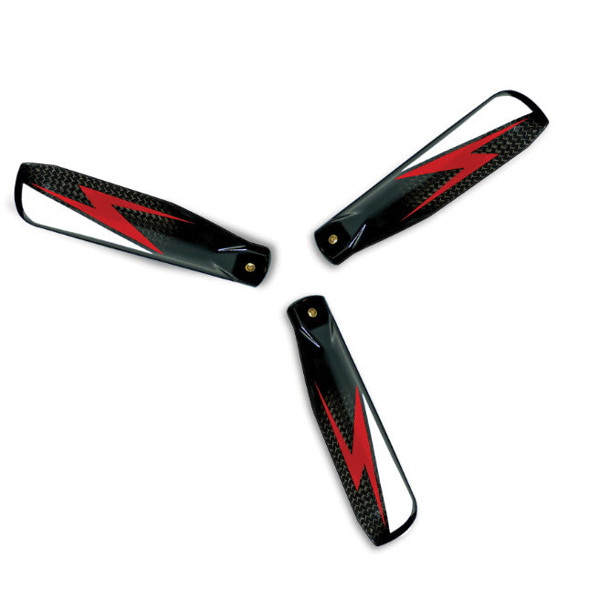 VULCAN ROTORS Precision Tail Rotor 3 Blades 110mm (RED)