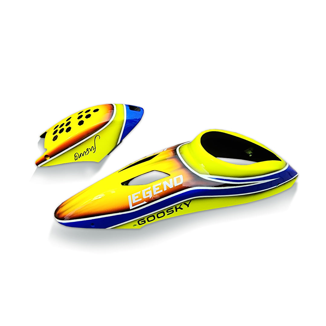 FUSUNO Stock Canopy Goo-Sky S2 Blue/Yellow - HeliDirect