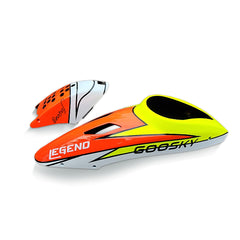 FUSUNO Stock Canopy Goo-Sky S2 Red/White/Yellow - HeliDirect