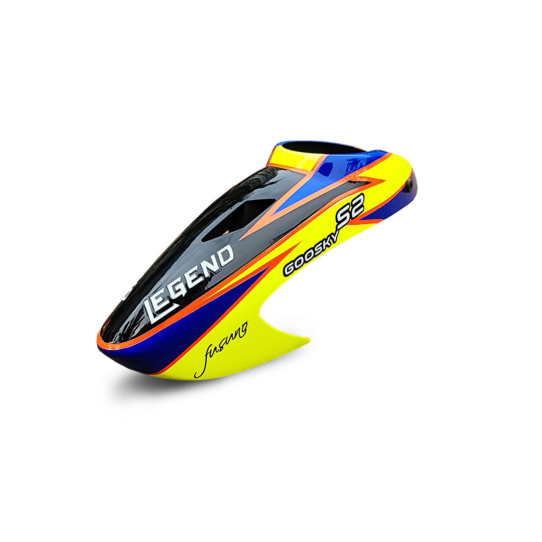 FUSUNO Removable Canopy Goo-Sky S2 Yellow/Blue - HeliDirect