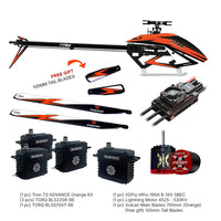 Tron 7.0 ADVANCE Neon-Orange/White - Combo