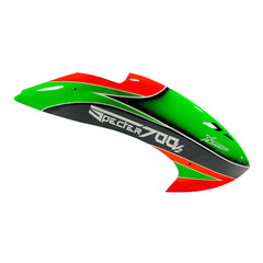 FUSUNO Canopy Specter 700V2 Orange/Green/Black w/ Green Decal - HeliDirect