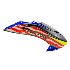 FUSUNO Canopy Specter 700V2 USA Flag w/ White Decal - HeliDirect