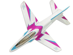 Boomerang Atom Squared - Purple White Teal - Boomerang RC Jets