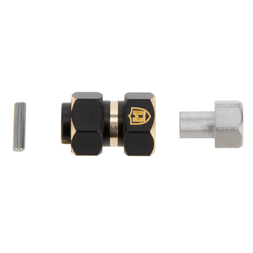 Meus Racing Brass Wheel Hex Hub Extenders Adaptor 10mm(+6mm) for 1/18 TRX4M - HeliDirect