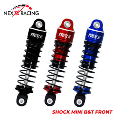 Nexx Racing Front Oil shock (2pcs) for Mini-T& Mini-B - BLACK