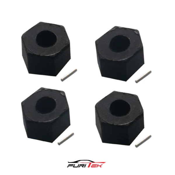 FURITEK STOCK PLASTIC HEX & HEX PIN SET FOR FURITEK FX118 - HeliDirect