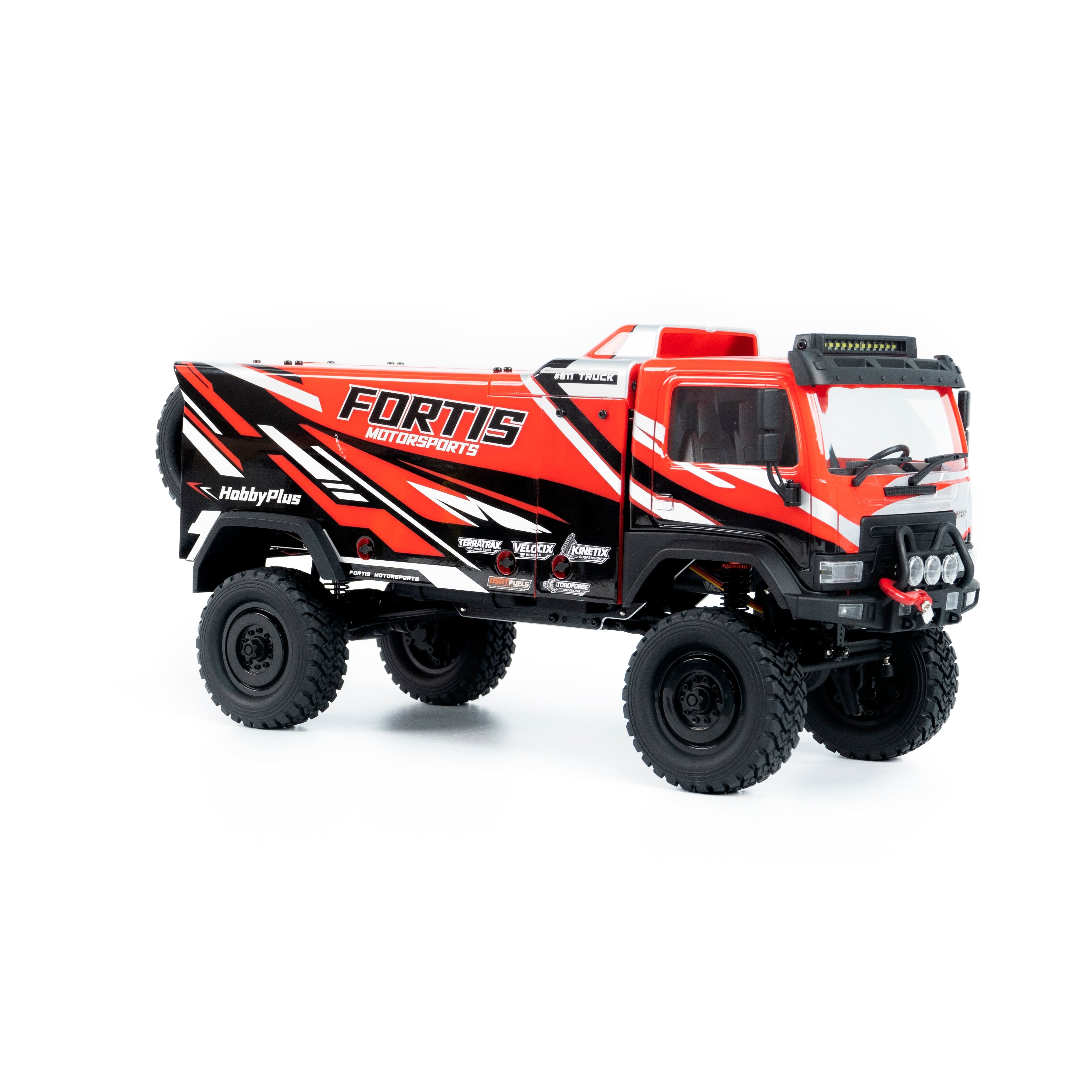 HobbyPlus DKR-4 FORTIS 1/18 4WD Rally Raid Truck RTR
