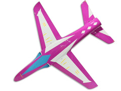Boomerang Atom Squared - Purple White Teal - Boomerang RC Jets
