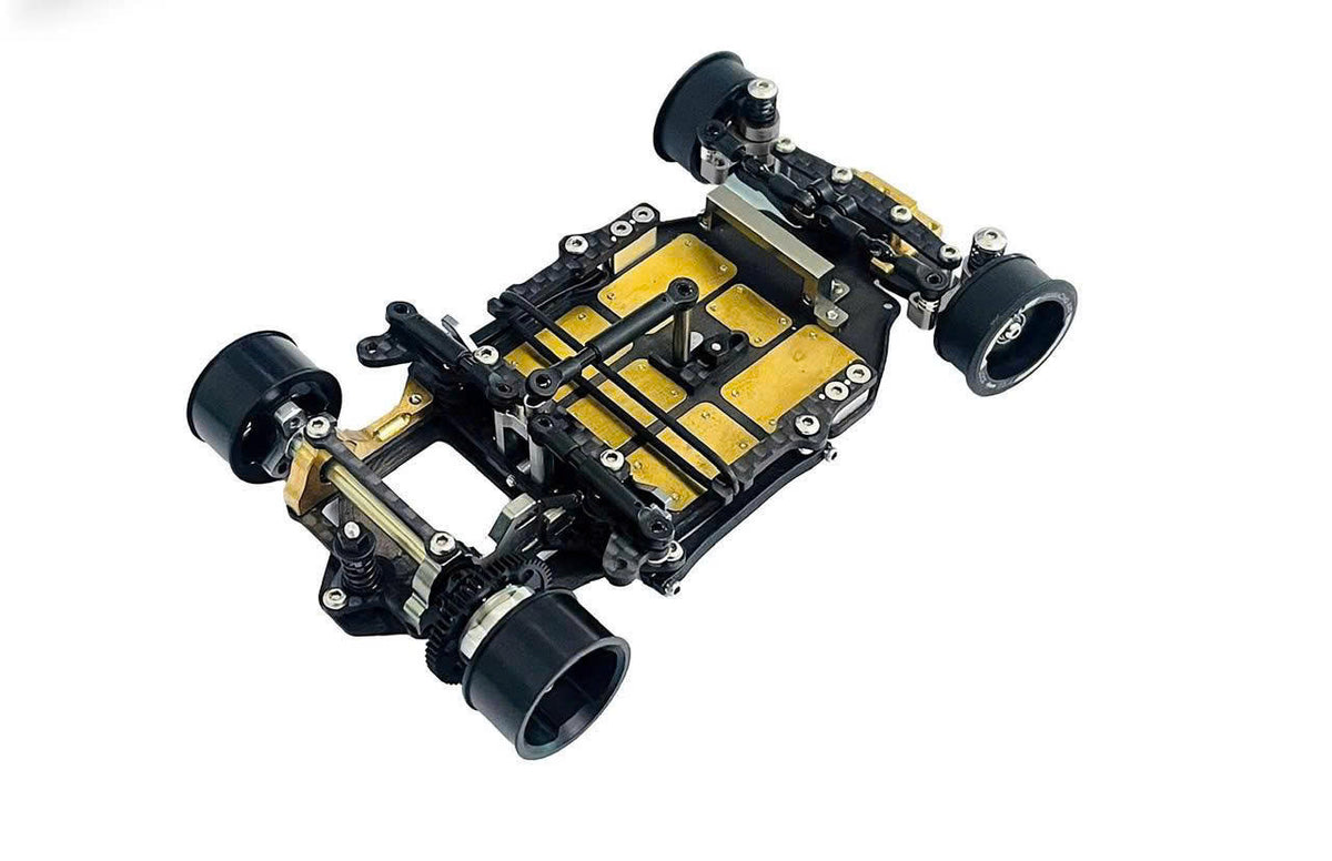Xbility Simple Front 1/28 RWD Chassis (Without Servo)