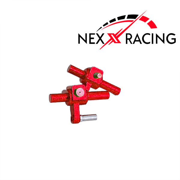 Nexx Racing -1 Degree camber steering knuckles for SR27 Nissan Z - Red