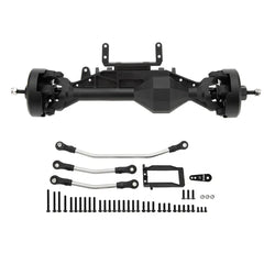 MEUS Racing 1/10 Nylon Isokinetic Straight Axle with Front Axle Counterweight for Axial Capra 1.9 UTB AR44 and Other DIY 1/10 RC Crawler