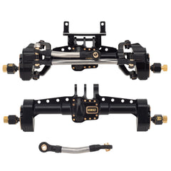 MEUS RACING TRX4M Portal axle Upgrade Ground Clearance +8MM Brass Aluminum Alloy for 1/18 TRX4M Upgrade (Portal Axle F/R) - HeliDirect