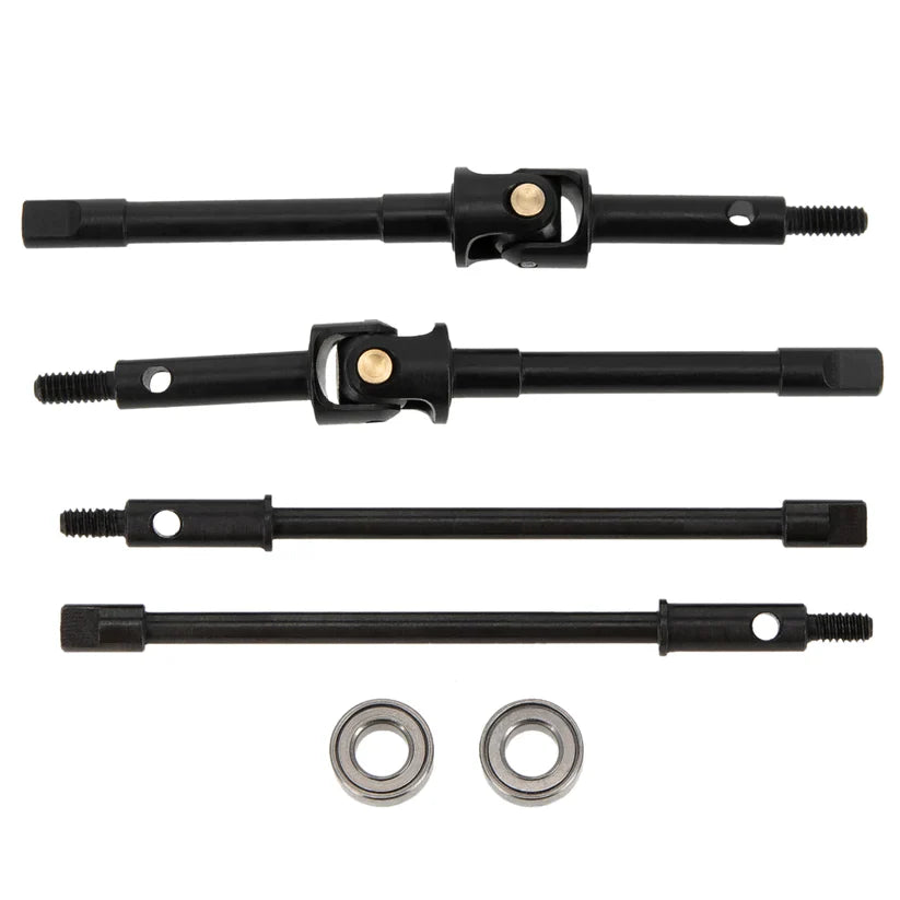 MEUS Racing Universal Joint Drive Shaft Cross Knot CVD Drive Kit for SCX24 Stock Straight Axles C10 JEEP - HeliDirect