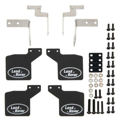 Meus Racing Rubber Fender Mudguard Mud Flaps Metal Stainless Steel Fixing Bracket for 1/18 TRX4M Land Rover - HeliDirect