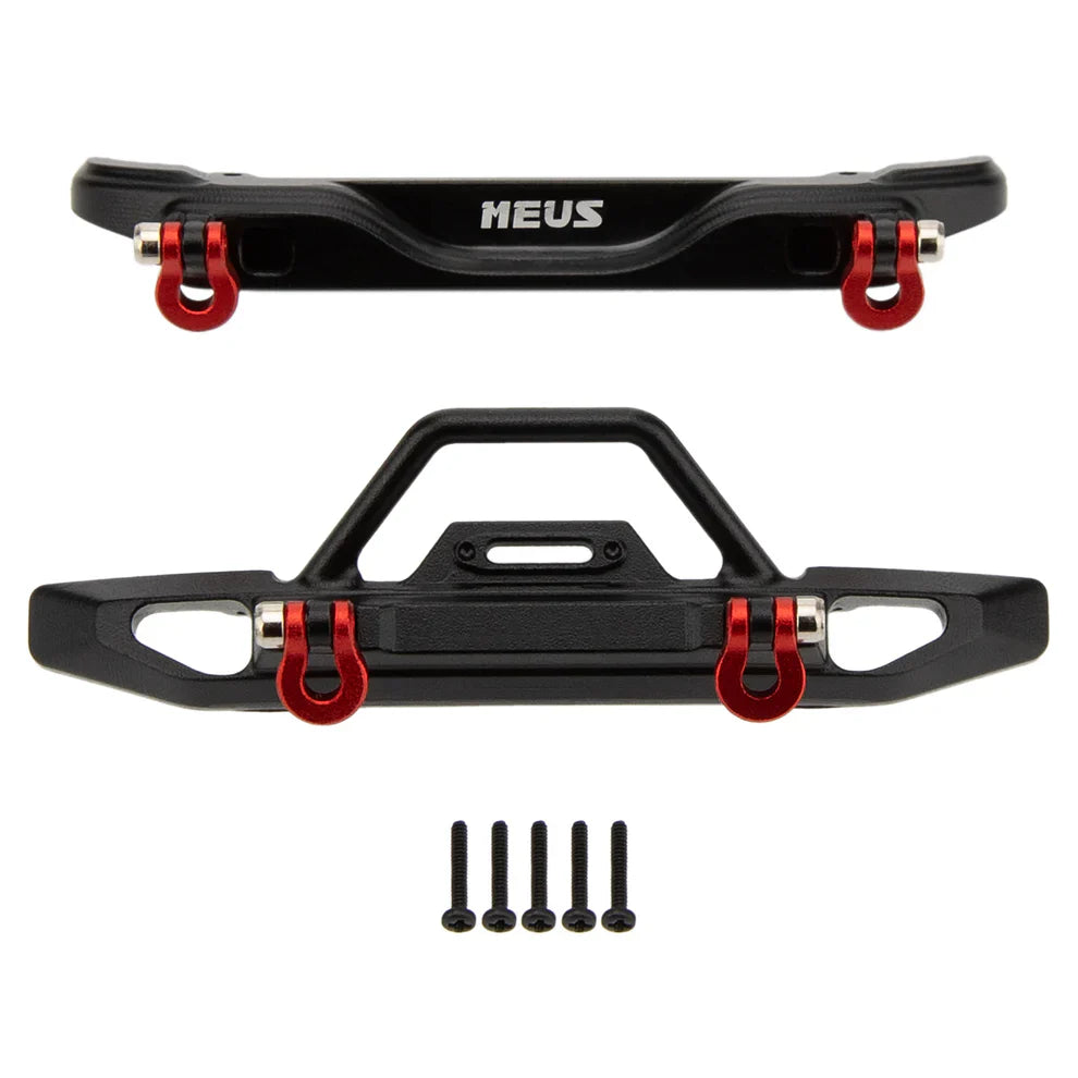 MEUS Racing Aluminum Front Rear Bumpers for 1/30 SCX30 Bronco