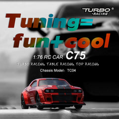 Turbo Racing C75 RTR - RED - HeliDirect