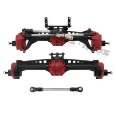 Meus Racing Plastic Nylon Portal Axles Front Rear Axle for Axial SCX10 SCX10 II 1/10 RC Car Upgrade Parts