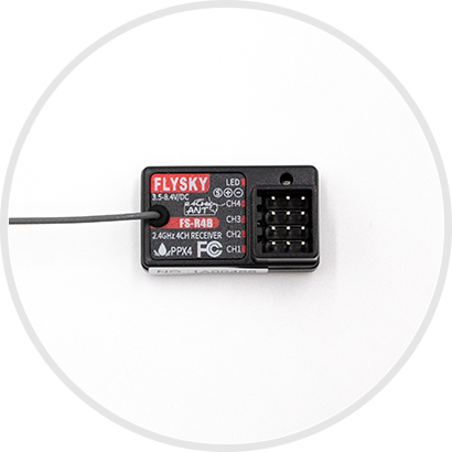 FLYSKY FS-R4B 4-CHANNEL ANT RECEIVER - HeliDirect