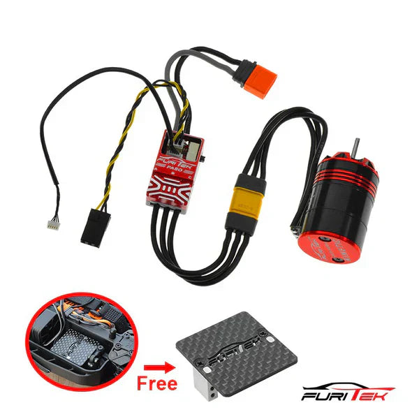 Furitek SCORPION 5600kv Brushless Sensored ESC/Motor Power System for Arrma Grom