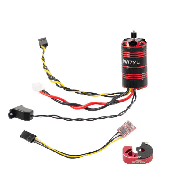 FURITEK UNITY24 PRO 3500kv 2-in-1 Micro FOC Brushless System for SCX24