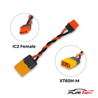 High Quality Female IC2 To Male XT60 Conversion Cable