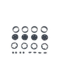 HobbyPlus Deep Star 1.2" Beadlock Wheel (4pcs)  - Black