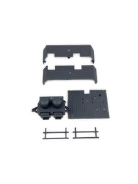 HobbyPlus Terranaut 8x8 Body Parts & Mud Guard ( Grey )