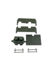 HobbyPlus Terranaut 8x8 Body Parts & Mud Guard ( Green )