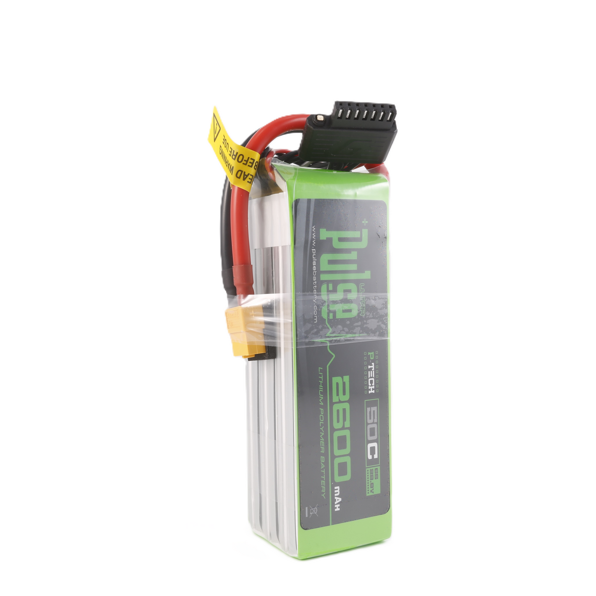 Pulse 2600mAh 50C 22.8V 6S P-Tech LiHV Battery - XT60 Connector