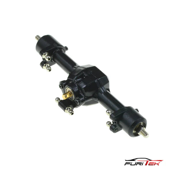 FURITEK COMPLETE PRE-BUILT REAR AXLE SET FOR FX132 1/32 SPARE PART - HeliDirect