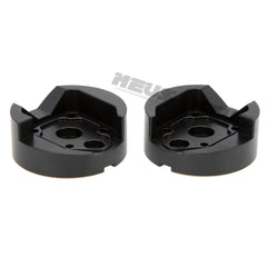 Meus Racing Brass Front Outer Portal Housing For Axial 1/18 UTB18 - BLACK - HeliDirect