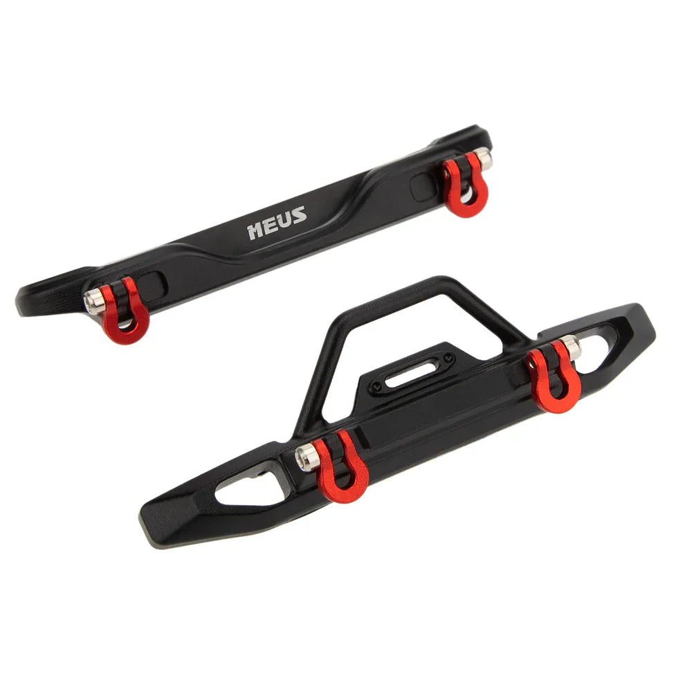 MEUS Racing Aluminum Front Rear Bumpers for 1/30 SCX30 Bronco