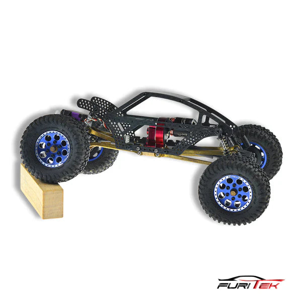 FURITEK BETTLE CARBON FIBER COMP CHASSIS FOR AXIAL SCX24 - HeliDirect