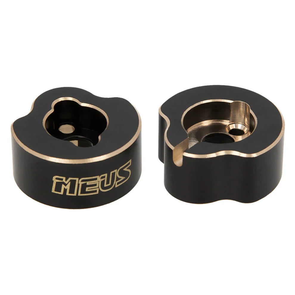 Meus Racing Brass Counterweight Rear Axle Upgrade Parts 21g/PC for 1/18 TRX4M - HeliDirect