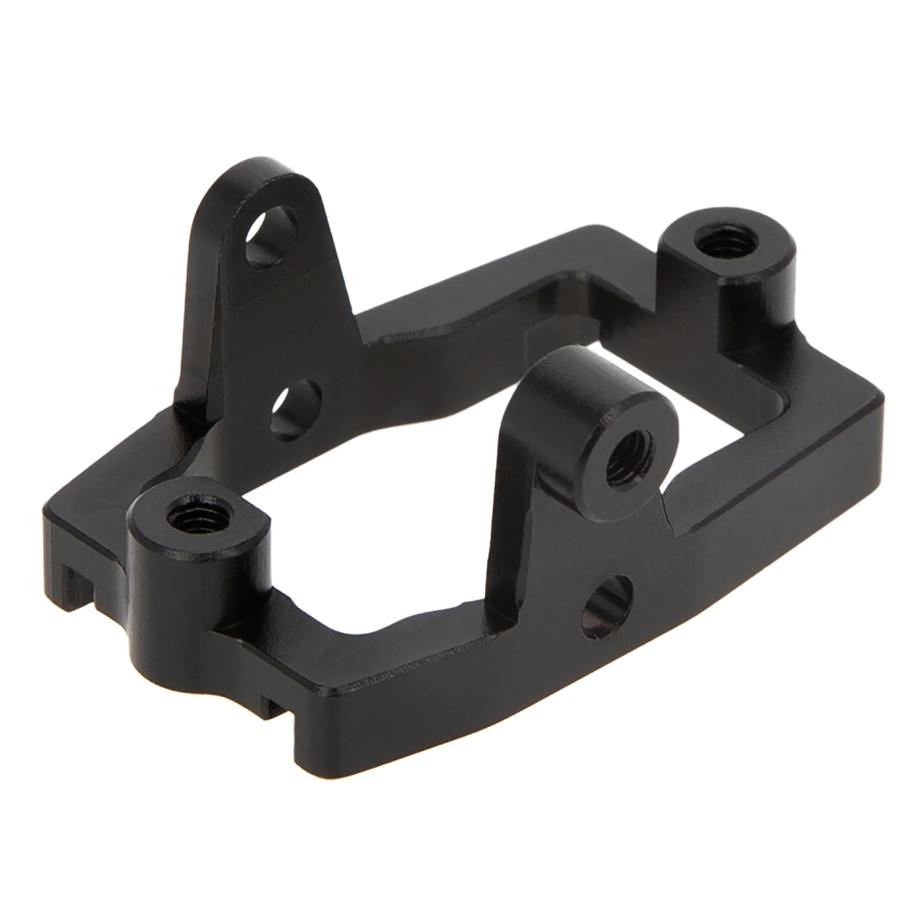 Meus Racing Aluminum Servo Mount Metal Servo Mount for 1/18 TRX4M TRX-4M RC Crawler Upgrade Parts Accessories - BLACK - HeliDirect