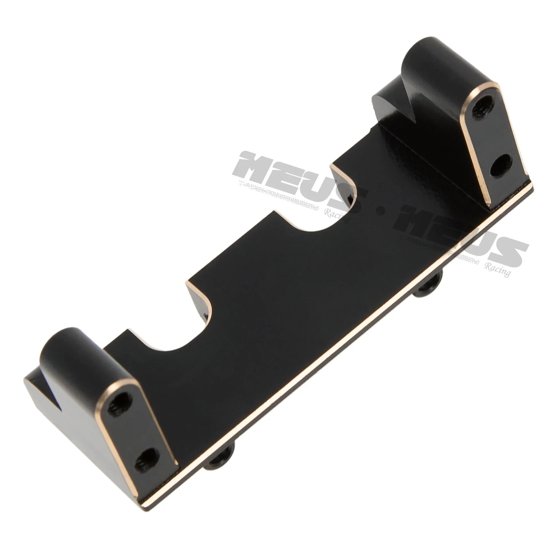 Meus Racing Brass Front Servo Mount For Axial 1/18 UTB18 - BLACK - HeliDirect