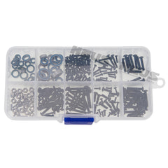 Meus Racing Metal Steel Bearing Screw Kit Boxed 247PCS for 1/18 TRX4M TRX-4M RC Crawler Upgrade Parts Accessories - HeliDirect