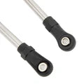 MEUS Racing Stainless Steel 324mm Wheelbase Chassis Links For 1/10 Axial Capra 1.9 UTB RC Crawlers