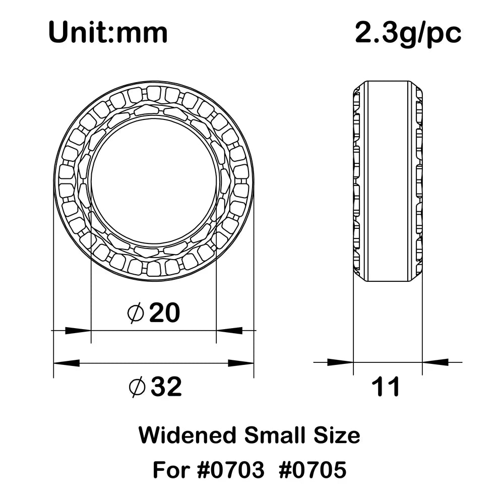 MEUS Racing Super Soft Silicone Tire Inserts for 0.7-inch Tires