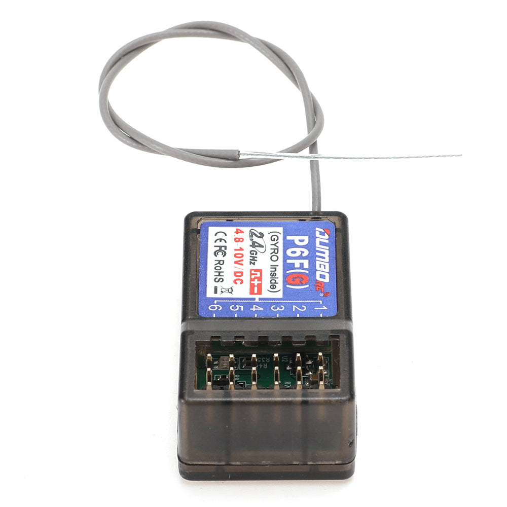DUMBORC P6F(G) 6 Channels 2.4GHz RC Receiver with Gyro