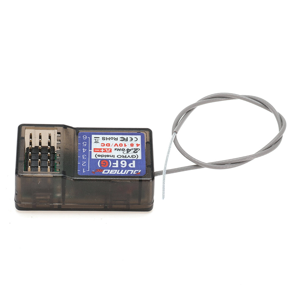 DUMBORC P6F(G) 6 Channels 2.4GHz RC Receiver with Gyro