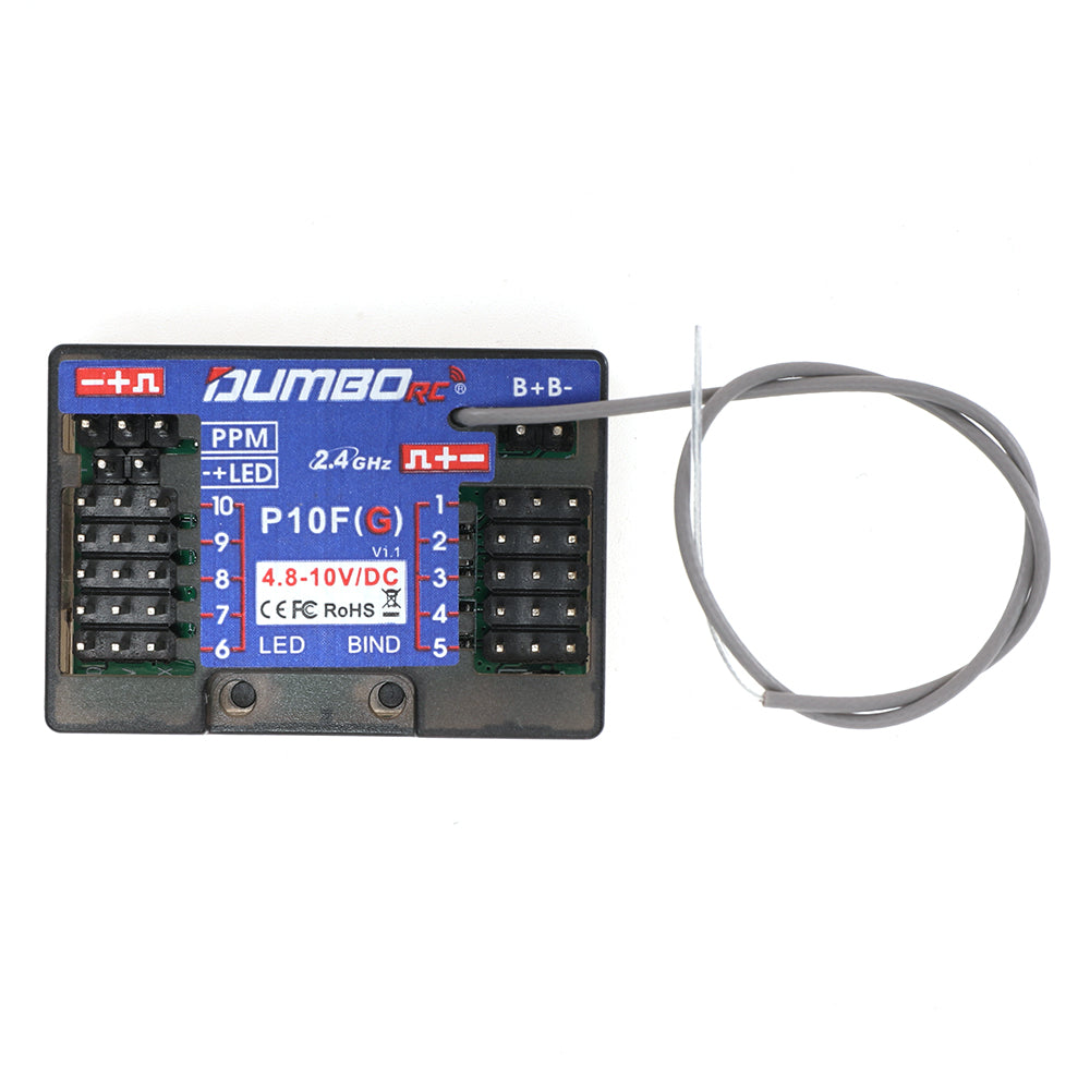 DUMBORC Micro Receiver P10FG with Gyro