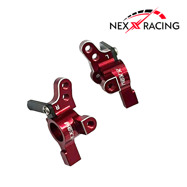 Nexx Racing Aluminum Steering Knuckle Set For MST RMX 2.5 - Red