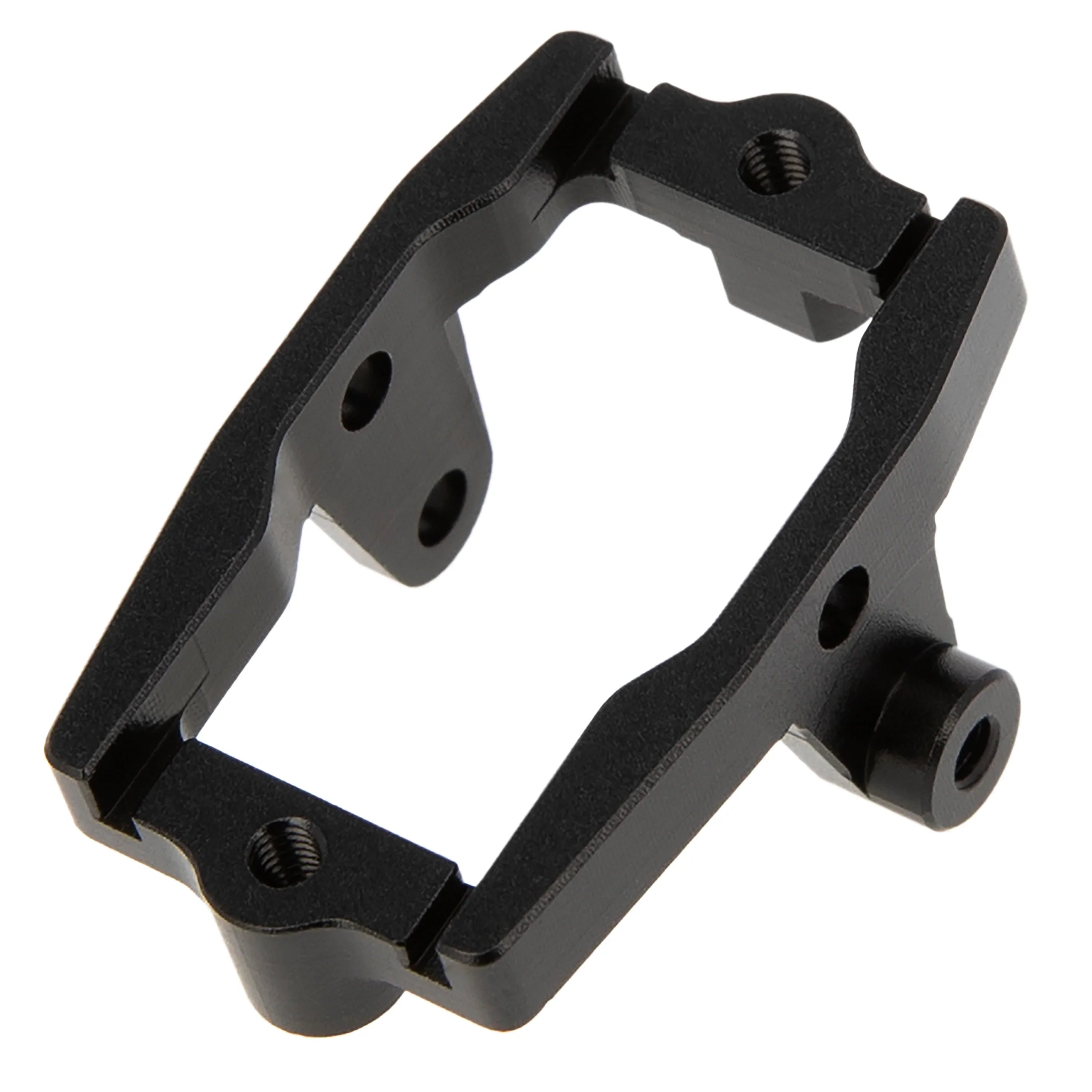 Meus Racing Aluminum Servo Mount Metal Servo Mount for 1/18 TRX4M TRX-4M RC Crawler Upgrade Parts Accessories - BLACK - HeliDirect